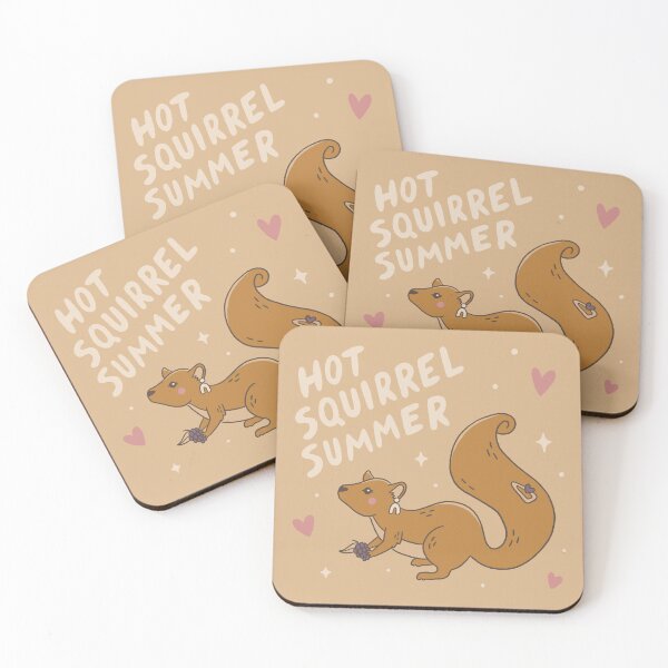 Item preview, Hot squirrel summer designed and sold by katienielandart.
