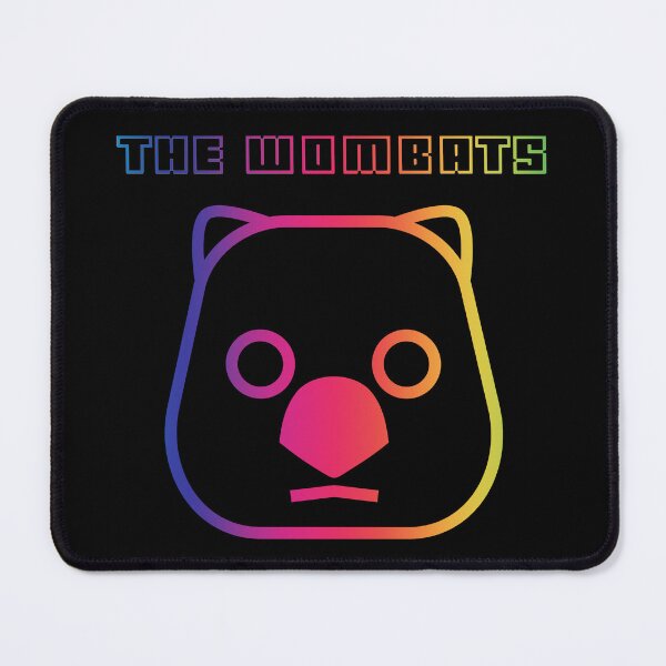 Item preview, The Wombats Rainbow Logo Apparel and Accessories designed and sold by Indiesigns.