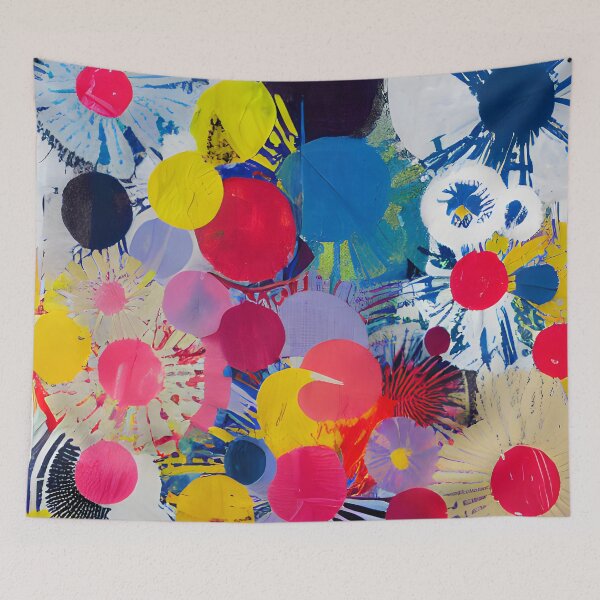 Item preview, Flowers in the style of famous art No. 17 designed and sold by CRAFTER-MEDIA.