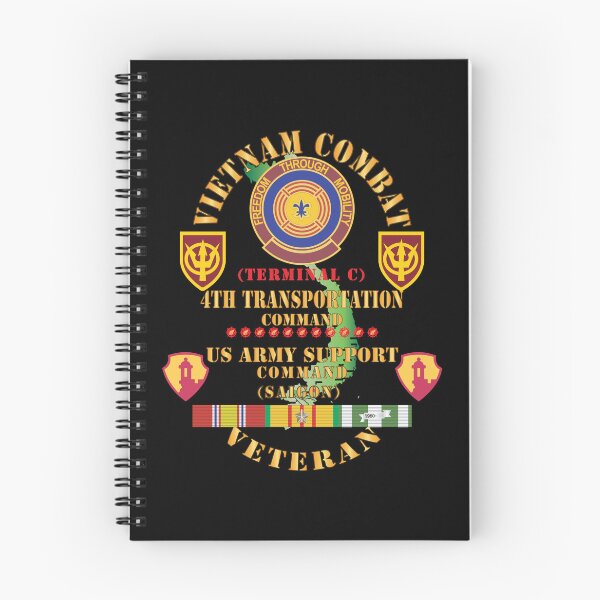 Item preview, Army - Vietnam Combat Veteran w 4th Transportation Command, US Army Support Cmd Saigon w VN SVC X 300 designed and sold by Military Insignia Products.