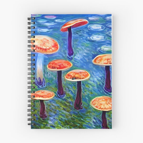 Item preview, Mushrooms in the style of famous art No. 11 designed and sold by CRAFTER-MEDIA.