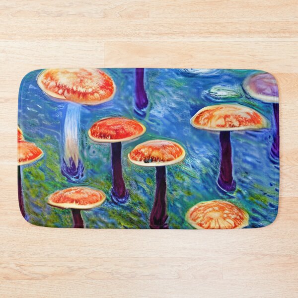 Item preview, Mushrooms in the style of famous art No. 11 designed and sold by CRAFTER-MEDIA.