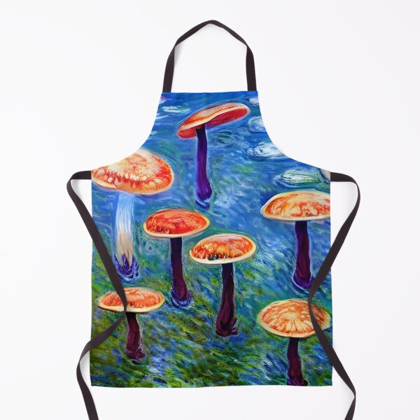 Item preview, Mushrooms in the style of famous art No. 11 designed and sold by CRAFTER-MEDIA.