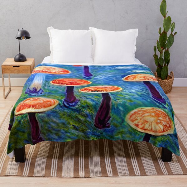 Item preview, Mushrooms in the style of famous art No. 11 designed and sold by CRAFTER-MEDIA.
