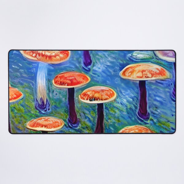 Item preview, Mushrooms in the style of famous art No. 11 designed and sold by CRAFTER-MEDIA.