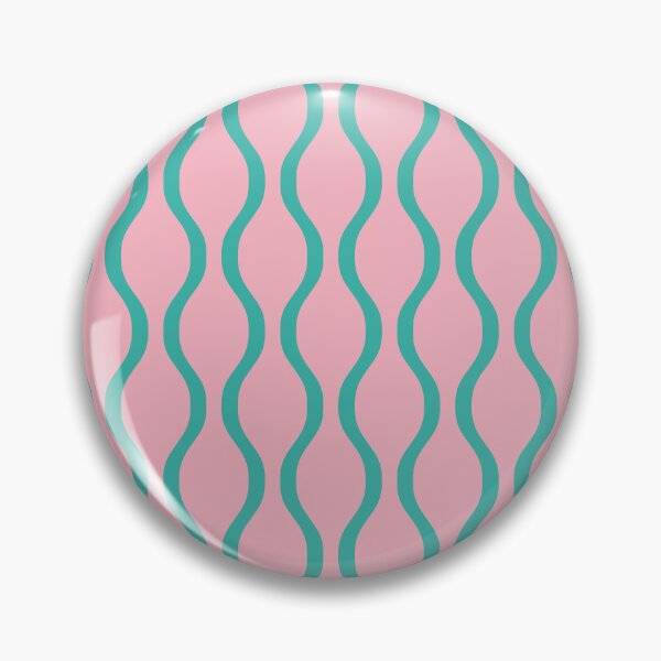 Item preview, Beaded Stripes Pattern in Pink and Turquoise designed and sold by tonymagnerart.