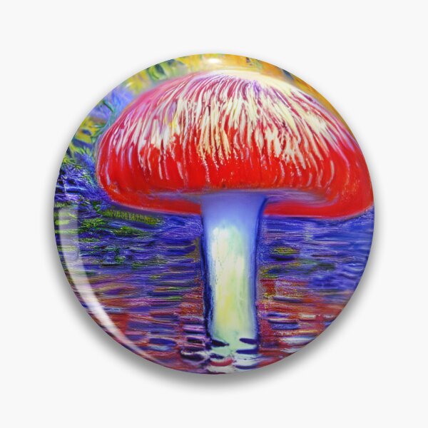 Item preview, Mushrooms in the style of famous art No. 12 designed and sold by CRAFTER-MEDIA.