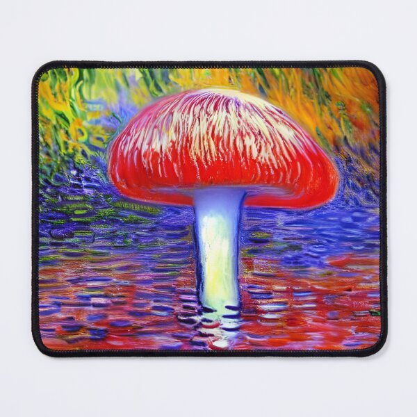 Item preview, Mushrooms in the style of famous art No. 12 designed and sold by CRAFTER-MEDIA.