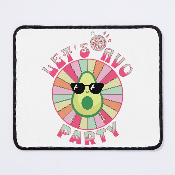 Item preview, Kawaii Retro Disco Avocado, Lets Avo Party designed and sold by JinJinYoon.
