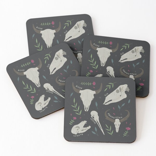 Item preview, Great Plains skulls designed and sold by katienielandart.