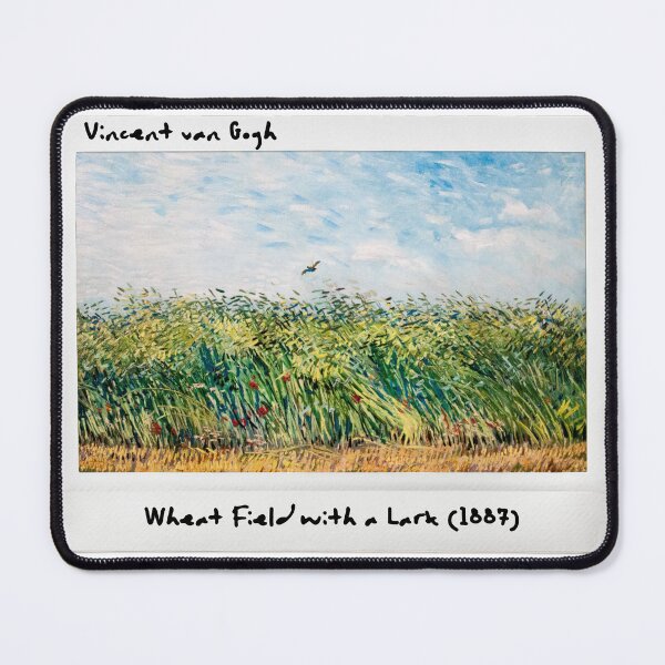 Item preview, Wheat Field with a Lark - 1887 (Paris)by Vincent Van Gogh designed and sold by polart-film.