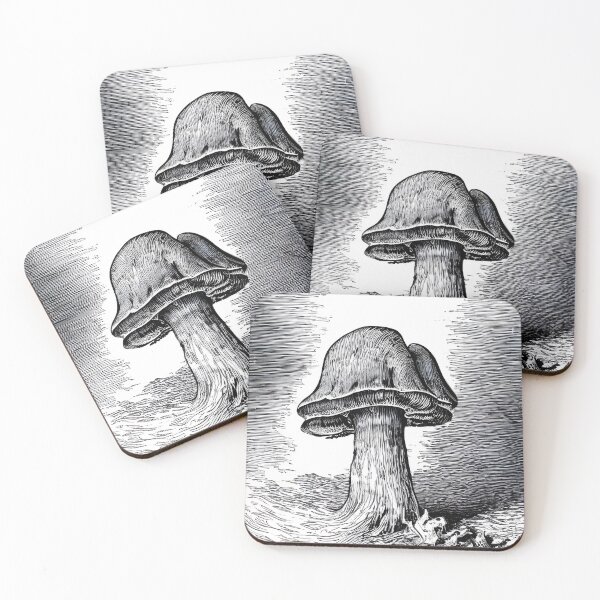 Item preview, Mushrooms in the style of famous art No. 14 designed and sold by CRAFTER-MEDIA.