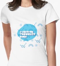 Positive Thoughts Only Women's Fitted T-Shirt