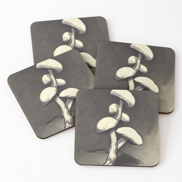 Item preview, Mushrooms in the style of famous art No. 15 designed and sold by CRAFTER-MEDIA.