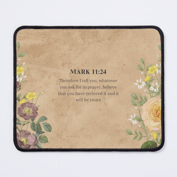 Item preview, Mark 11 verse 24 Bible verse designed and sold by TeesStorefront.