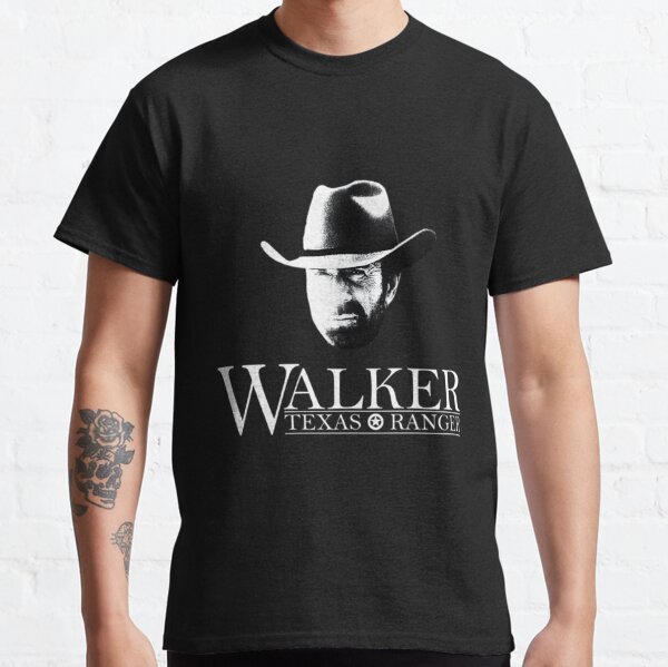 Outhouse Designs Mighty Walker Texas Ranger Unisex Tee Small