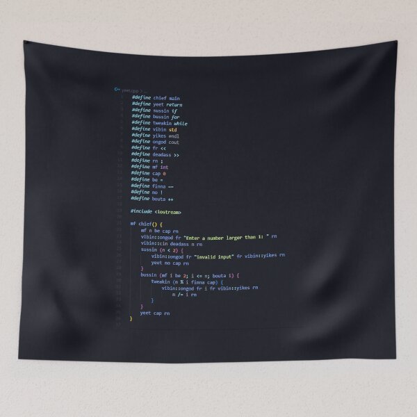 Item preview, yeet.cpp designed and sold by NerdHut.