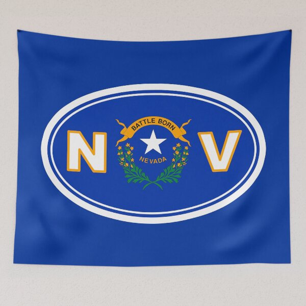 Item preview, NEVADA Flag Gifts, Stickers, Masks & Products designed and sold by mpodger.