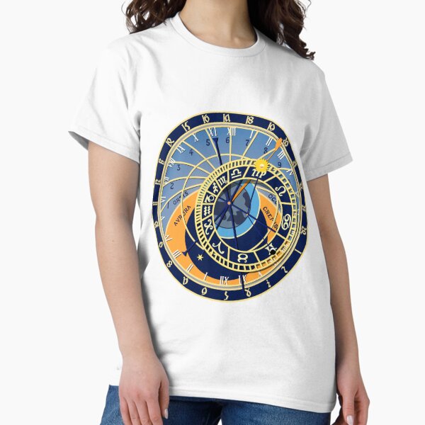 Aperçu de l'œuvre Horloge zodiacale astronomique de Prague créée et vendue par obviouslogic.