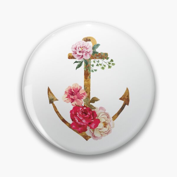Item preview, Floral Anchor designed and sold by chillaxcats.