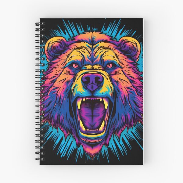 Item preview, Angry Grizzly Bear designed and sold by candlewithhare.