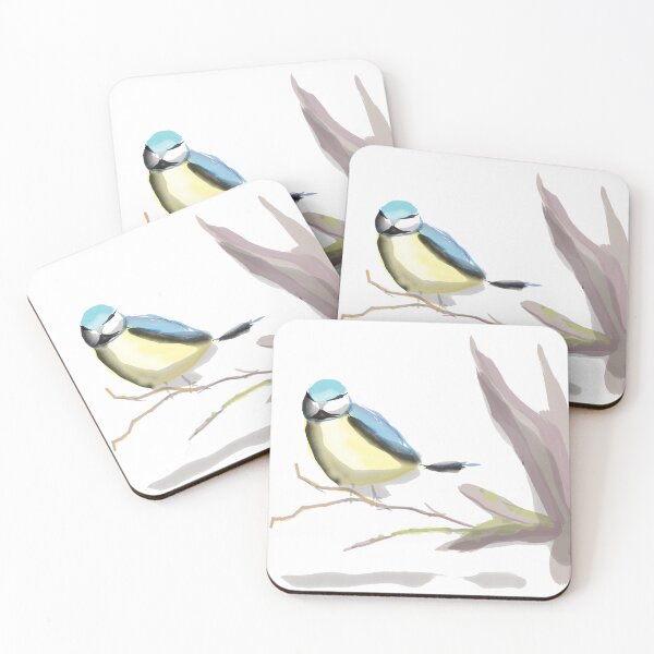 Item preview, blue tit designed and sold by StudioMasha.