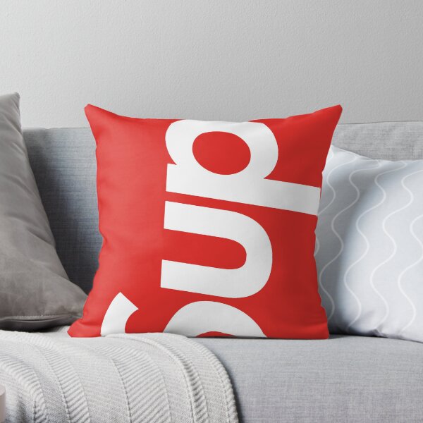 bape sup esket Throw Pillow