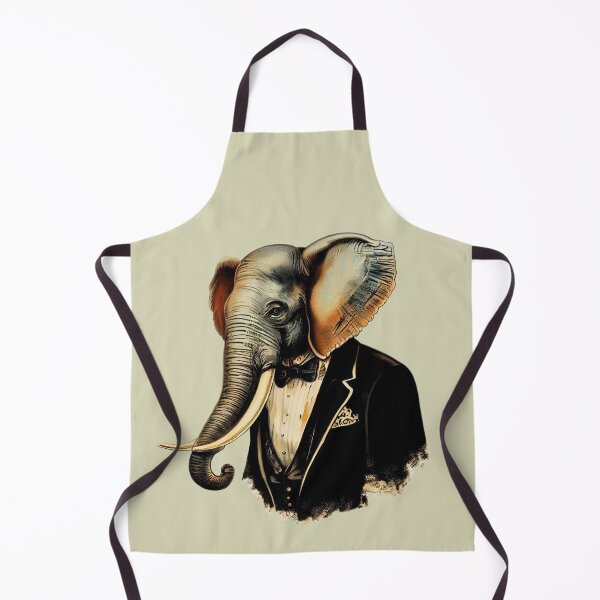 Item preview, E L E P H A N T in a renaissance suit designed and sold by luckymando.