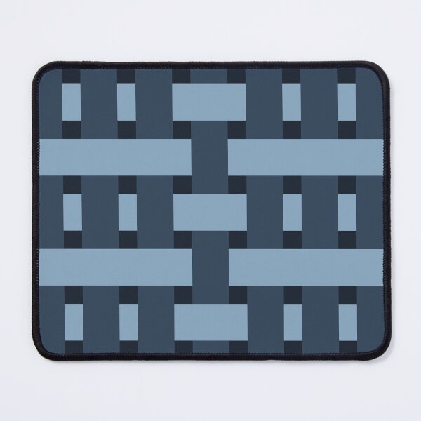 Item preview, Fabric Weave Types #05 - Weft Rib Weave Irregular Pattern - Sophisticated Blue designed and sold by DesignCentrum.