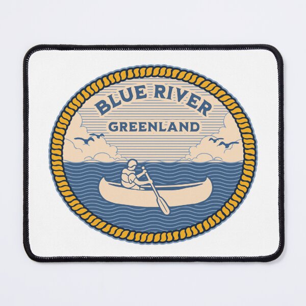 Item preview, Kayaking in Blue River Greenland designed and sold by CyberWindow.