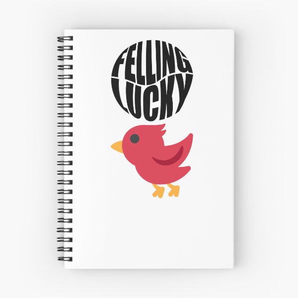 Item preview, felling lucky designed and sold by print lovers.
