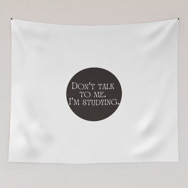 Item preview, No me hables. estoy estudiando | Estudiante | Estudio | Escuela | Colega designed and sold by ShoniwDesigns.