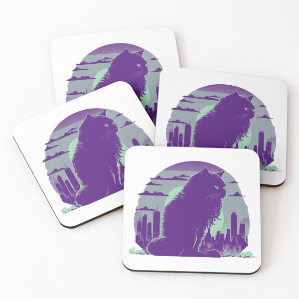 Item preview, Cat silhouette design | Menthol Color Style | Persian Cat lovers merch designed and sold by MaFleiva.