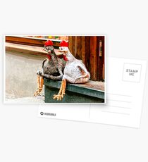 Old Town Chickens Postcards