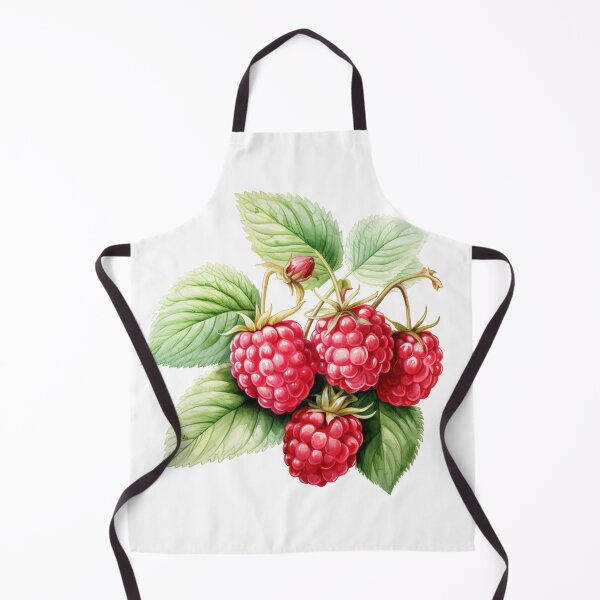 Item preview, Watercolor Raspberries designed and sold by candlewithhare.