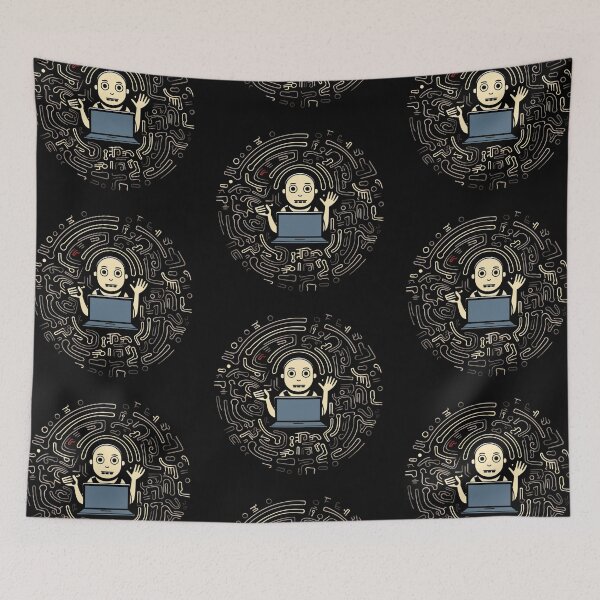 Item preview, Colorful Laptop - Pre-Columbian Pop Art designed and sold by SADStyleDesigns.