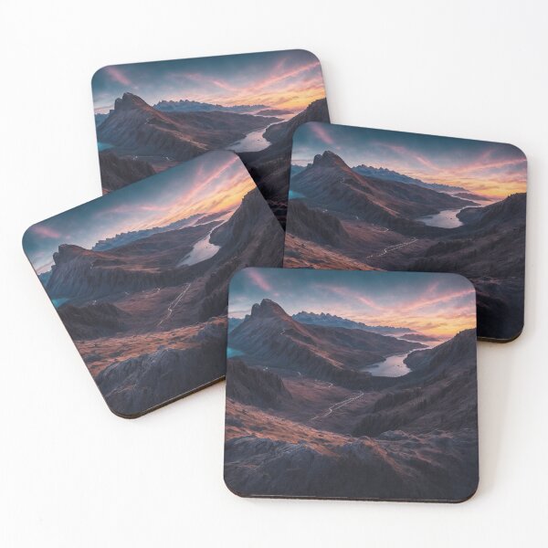 Item preview, A Breathtaking Vista Point at the Edge of a Cliff, Offering Panoramic Views of the Surrounding Mountain Peak, Ai Generated Art designed and sold by AiGens.