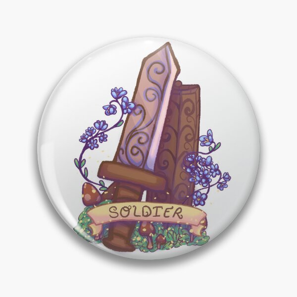 Item preview, Soldier, Poet, King - Soldier - Forget-Me-Not designed and sold by DewdropAtelier.