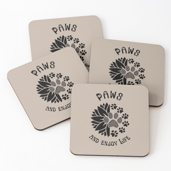 Item preview, Paws and enjoy life designed and sold by FatBirdie.