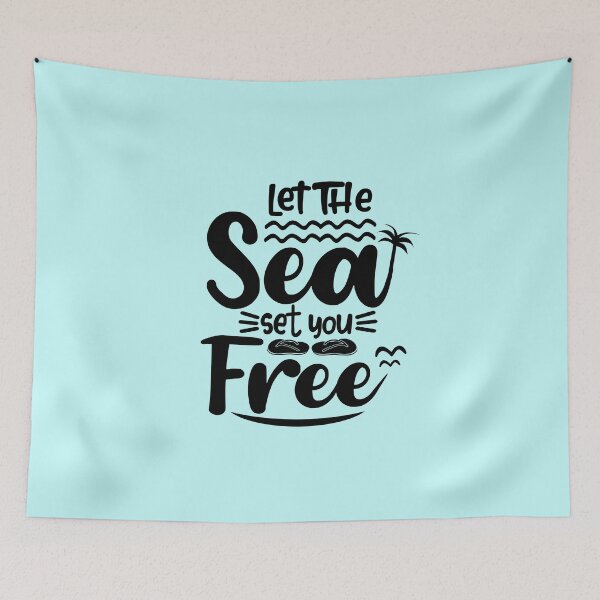 Item preview, Let The Sea Set You Free designed and sold by EliasBNSA.