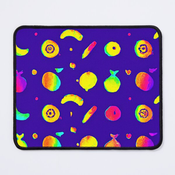 Item preview, Colorful Tropical Neon Fruit Pattern designed and sold by Health And Fitness Posts e-Store.