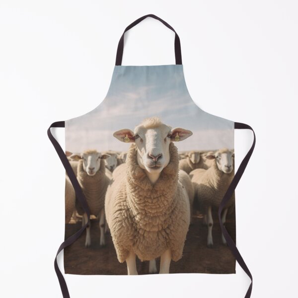 Item preview, A flock of sheep look at you designed and sold by isBotStore.