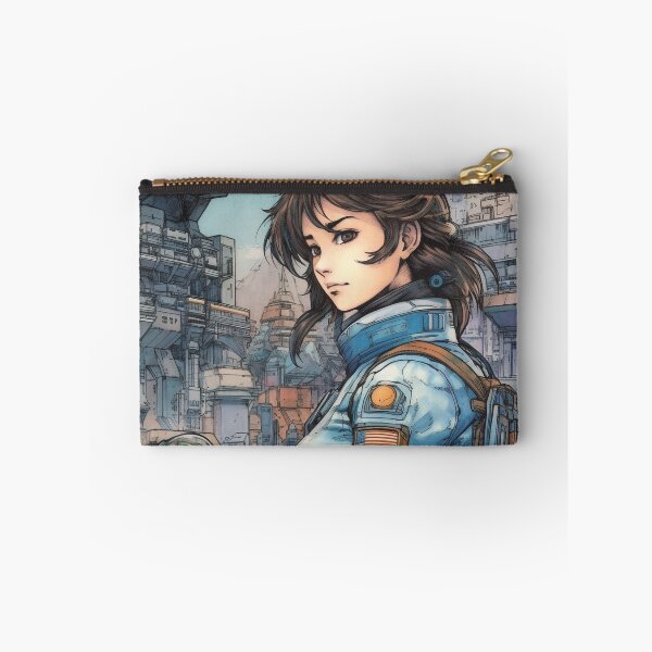 Item preview, Space Port Future Travel Manga Art designed and sold by go-go-designs.