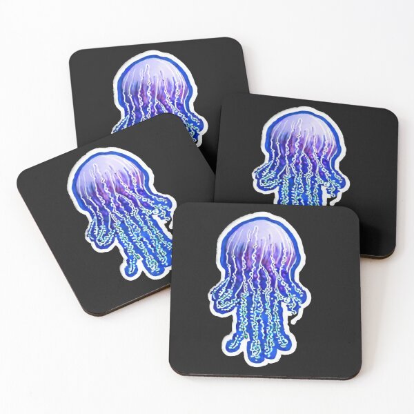 Item preview, Sticker JellyFish Purple designed and sold by melridger.