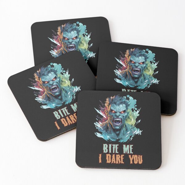 Item preview, Bite Me I Dare You! - Vampire Artwork designed and sold by BobbyTee Merch.