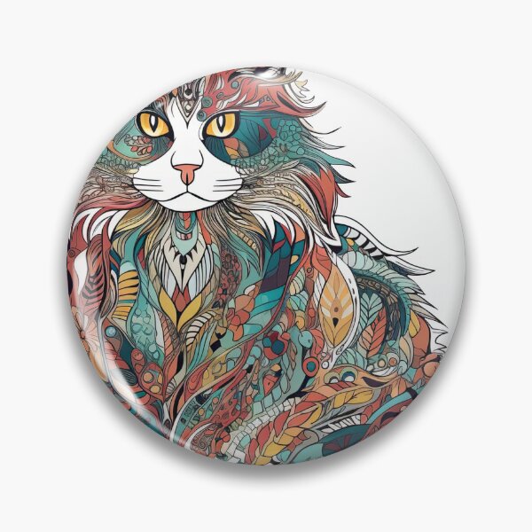Artikelvorschau, Whimsy Catwear - Hand-Drawn Norwegian Forest Cat entworfen und verkauft von DooodleGod.