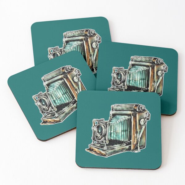Item preview, Funky Antique Camera Isolated Drawing designed and sold by Retro Art Factory.