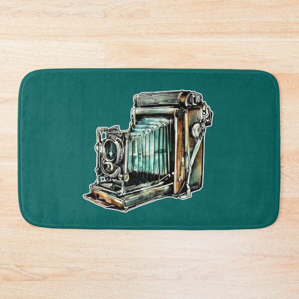 Item preview, Funky Antique Camera Isolated Drawing designed and sold by Retro Art Factory.