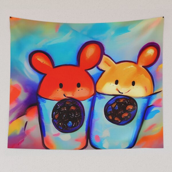 Item preview, Kawaii in the style of famous art No. 11 designed and sold by CRAFTER-MEDIA.