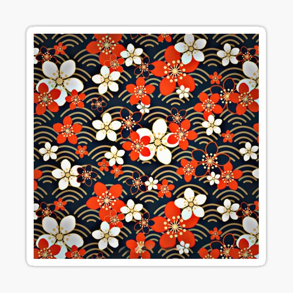 Item preview, cute japanese flowers kimono designed and sold by Pritam chamiyal.